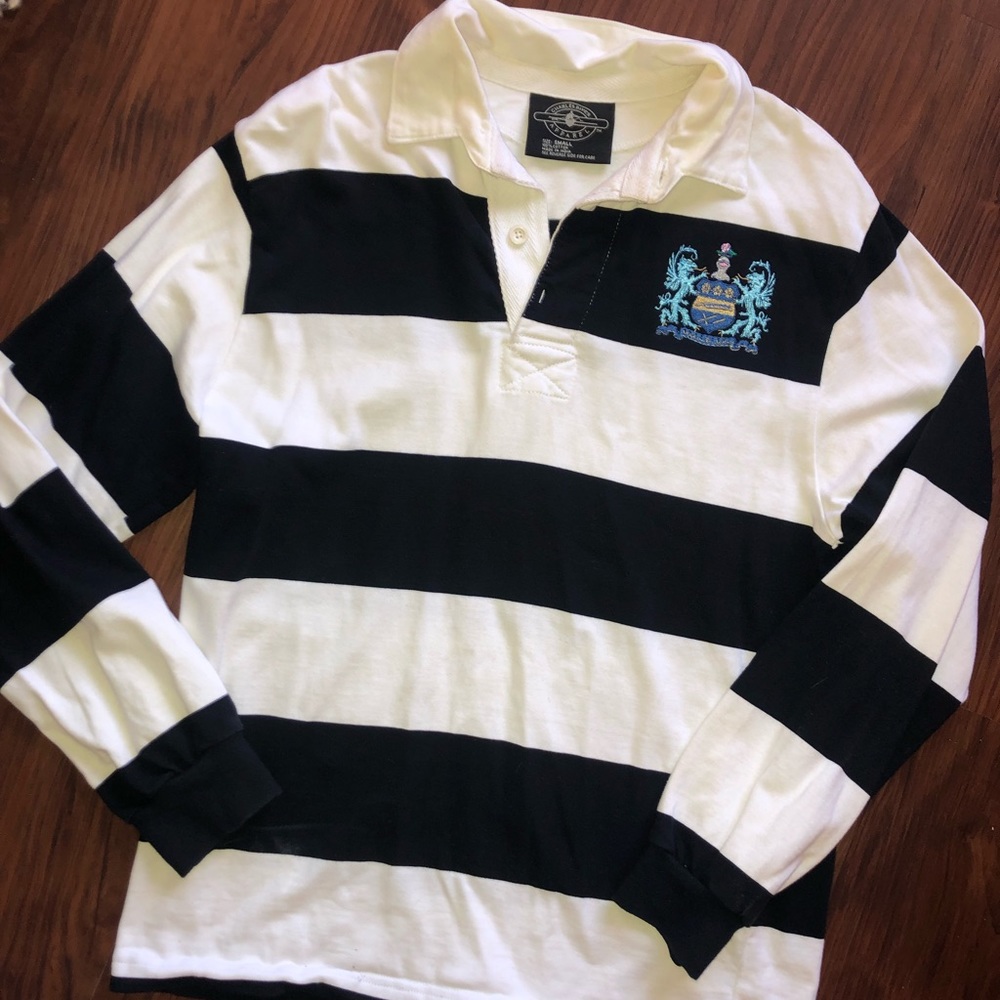 Alpha Xi Delta Sorority Rugby Long Sleeve